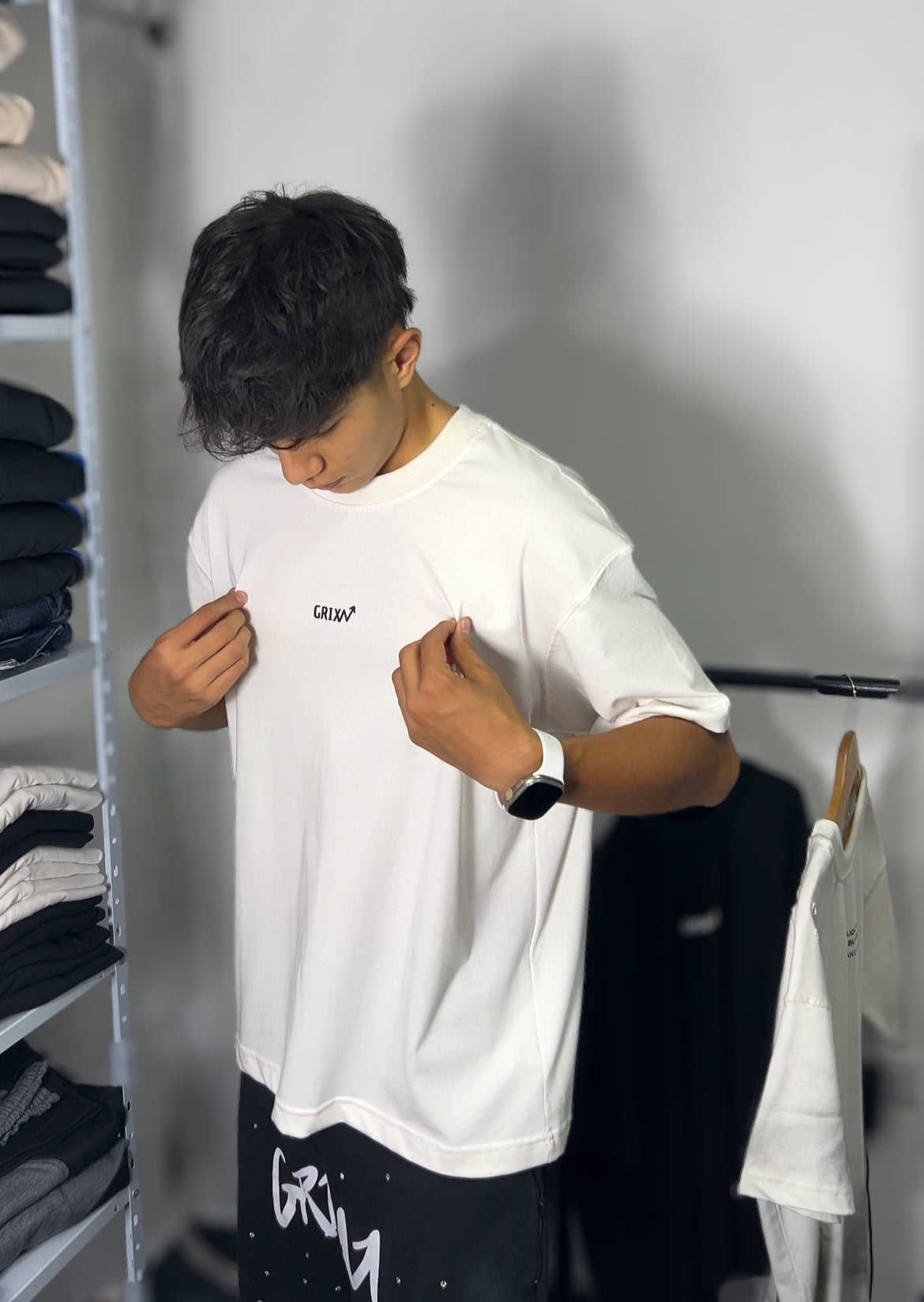 CAMISETA ESENCIAL MARFIL GX1.3
