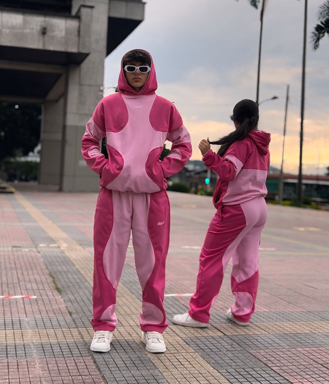 HOODIE ROSA