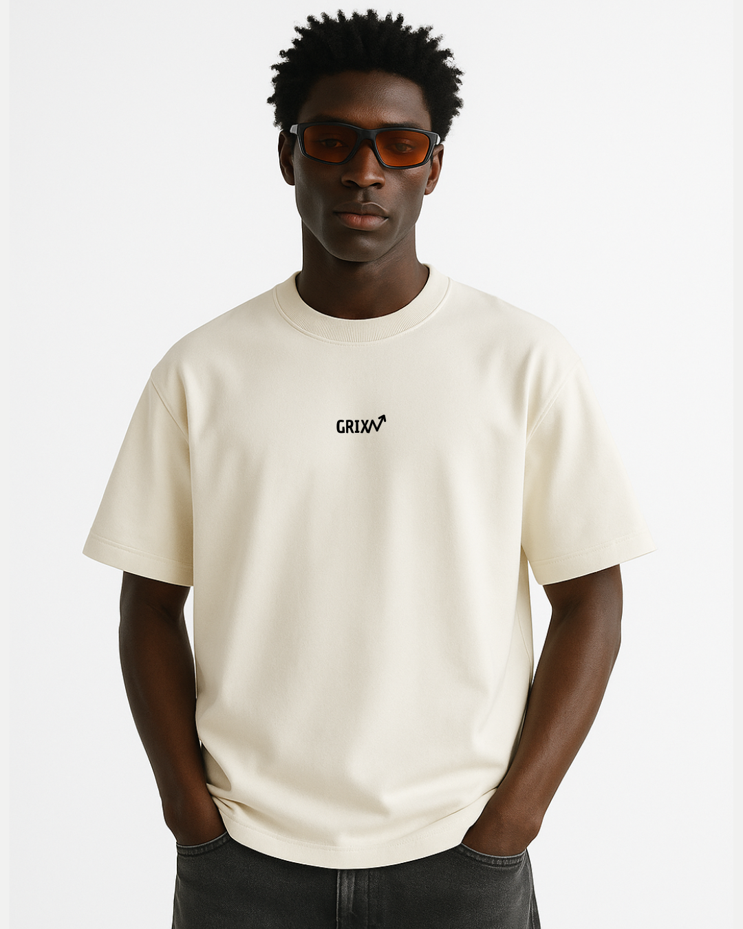 CAMISETA ESENCIAL MARFIL GX1.3