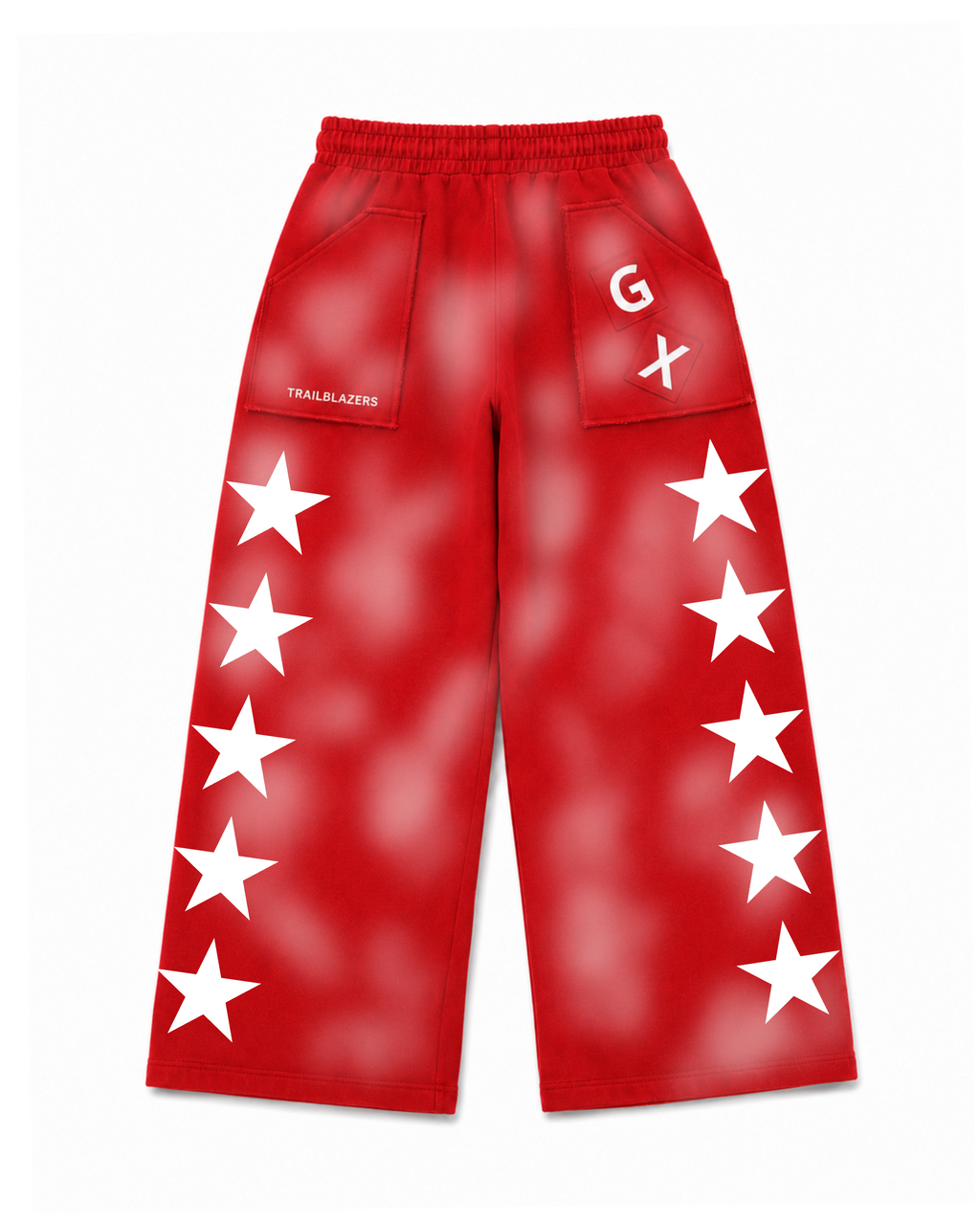 SUDADERA 5 STARS ROJO