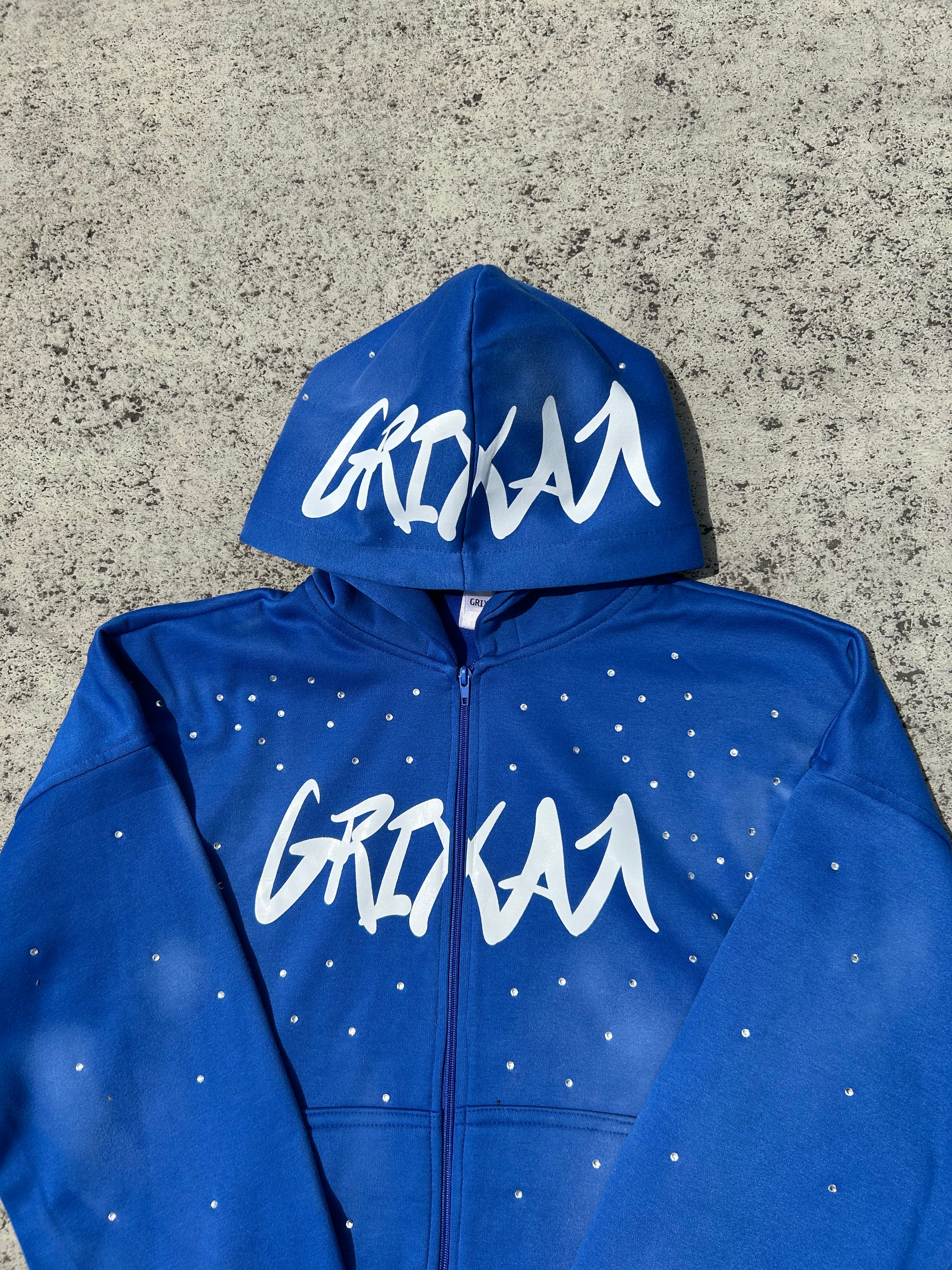 CHAQUETA AZUL DIAMANTE