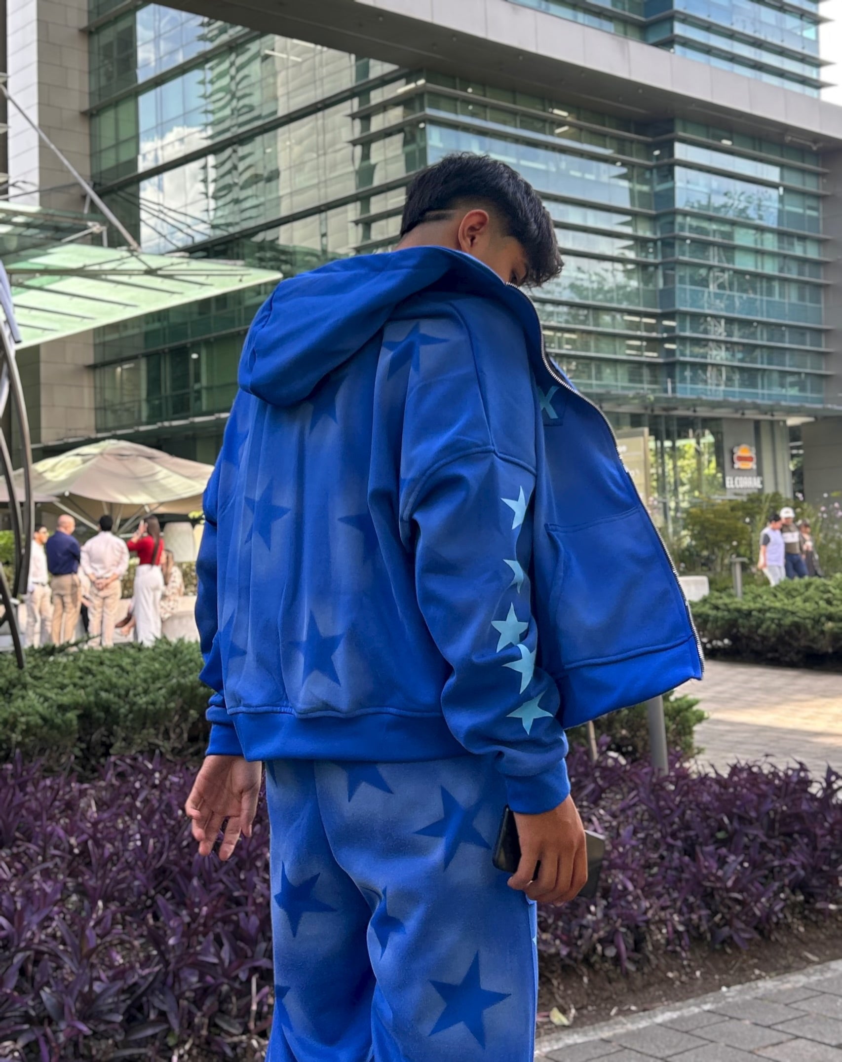 CHAQUETA 5 STARS AZUL