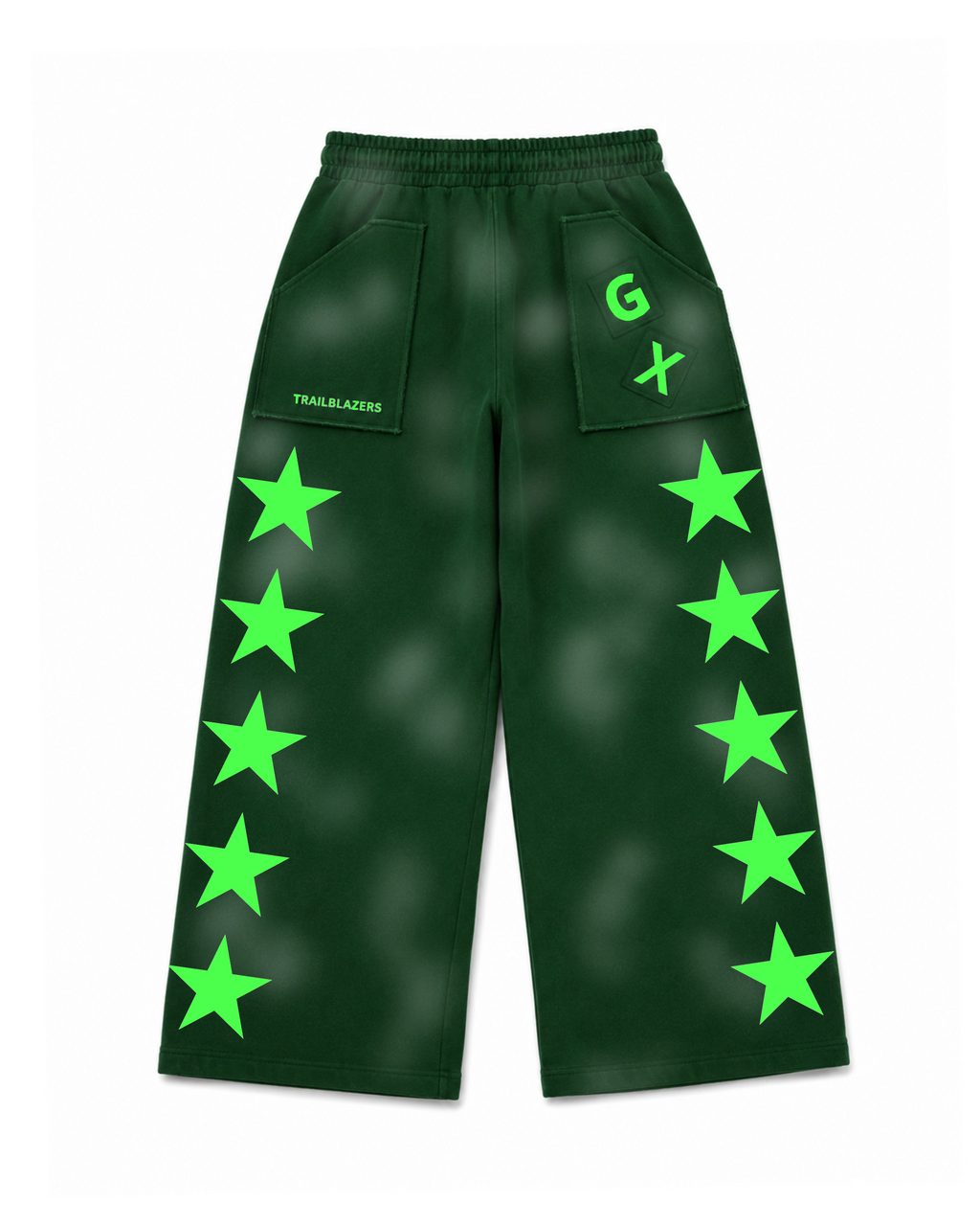 SUDADERA 5 STARS VERDE