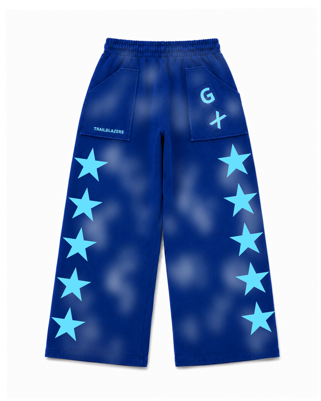 SUDADERA 5 STARS AZUL