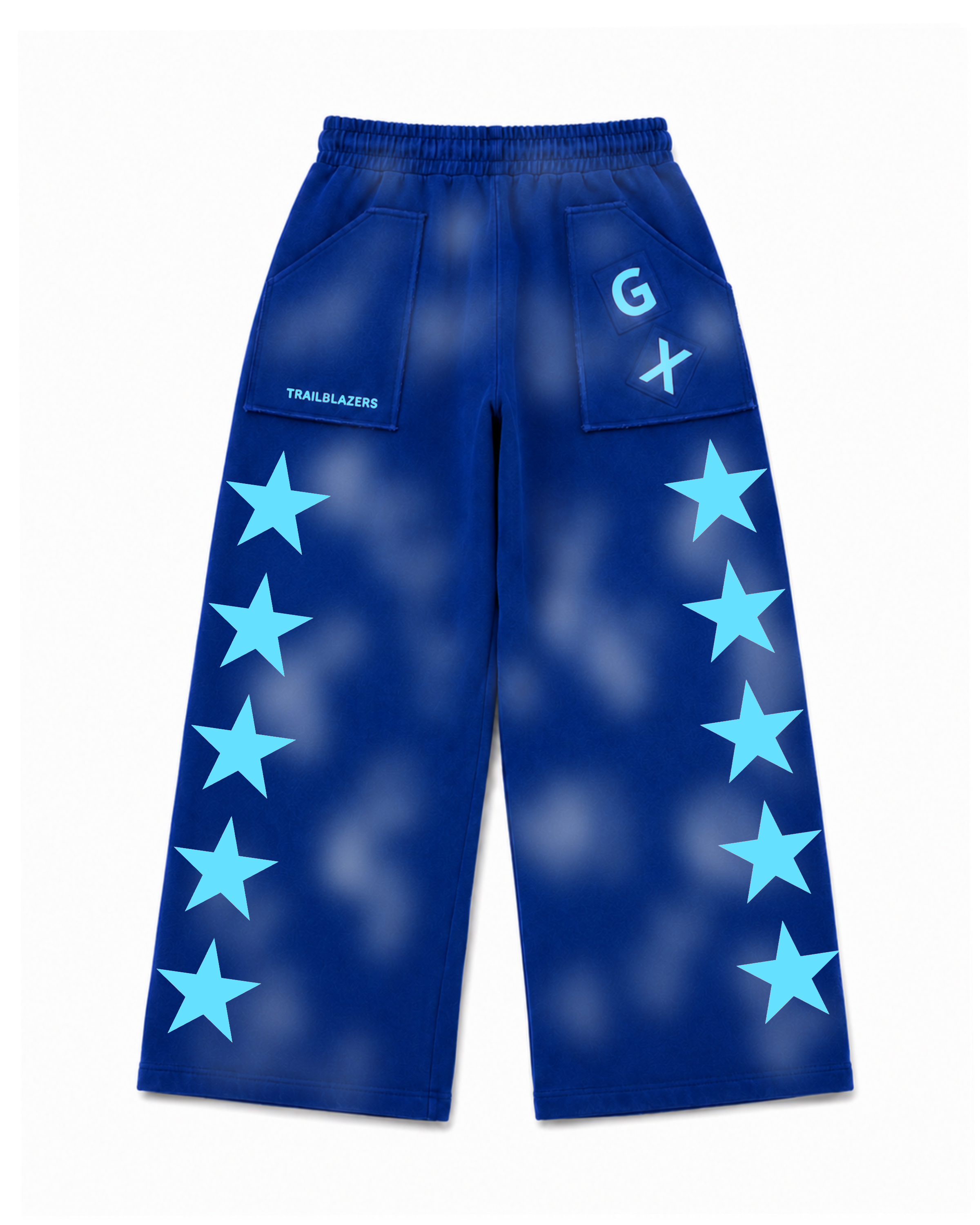 SUDADERA 5 STARS AZUL