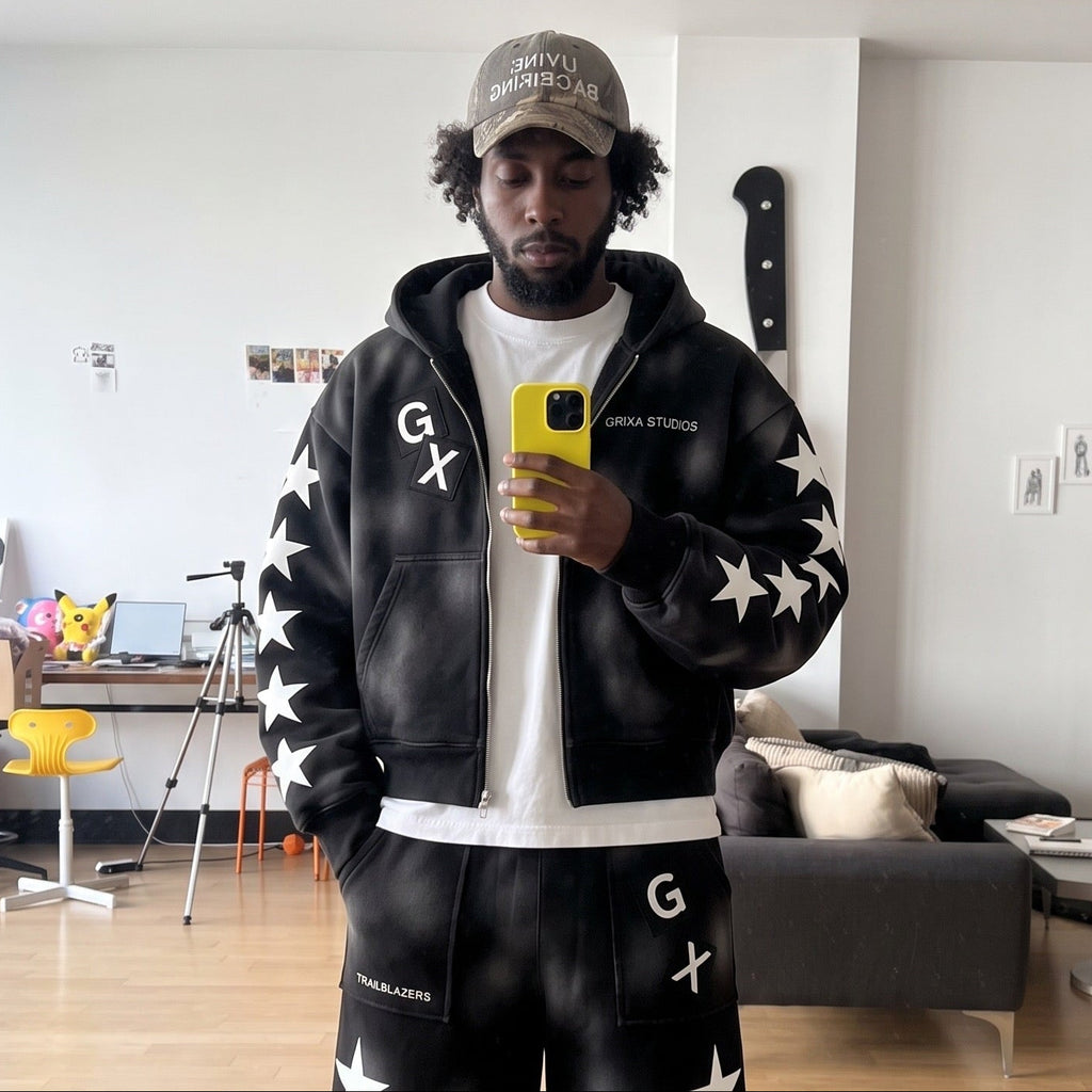 CHAQUETA 5 STARS NEGRO