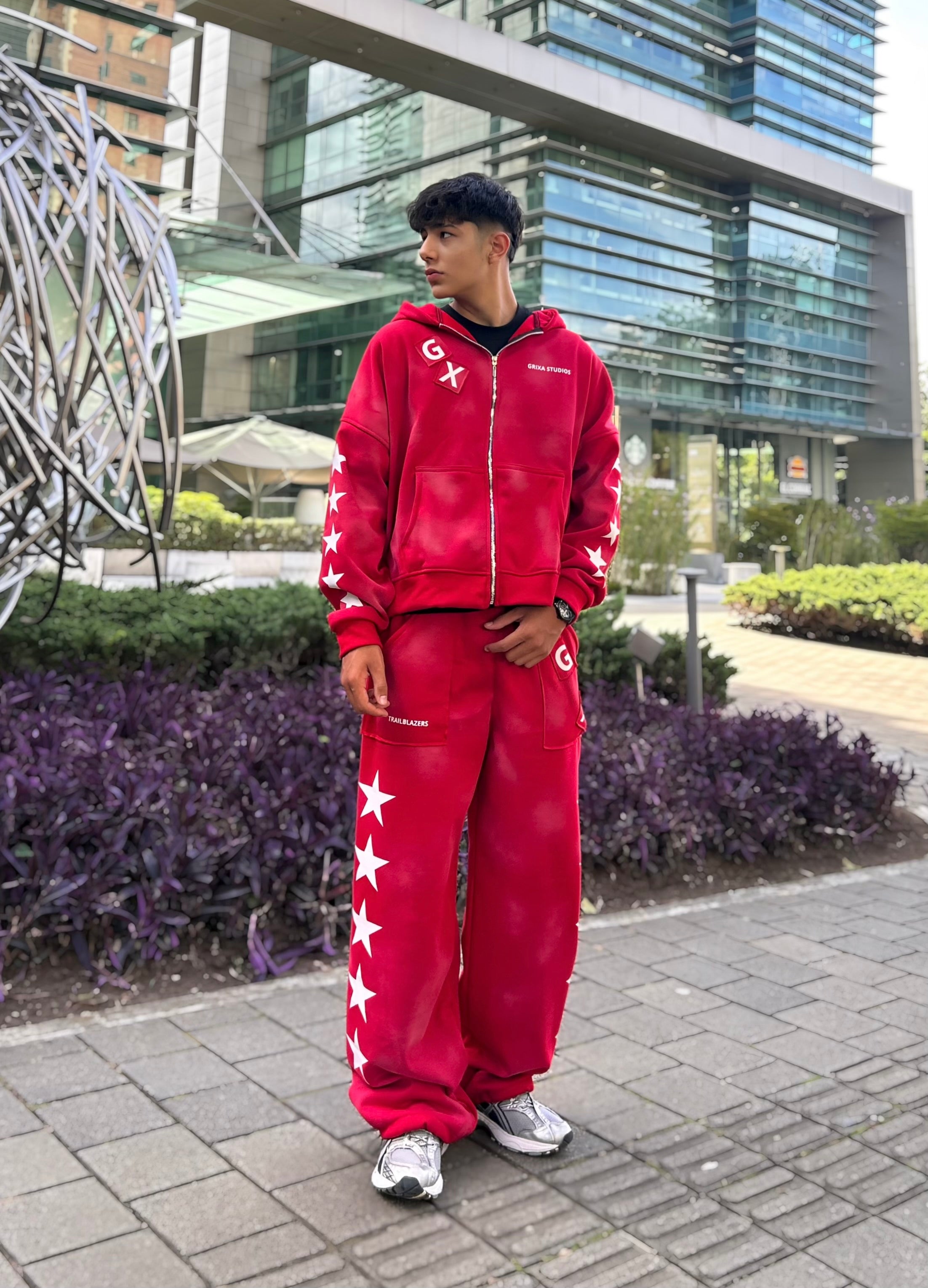 CHAQUETA 5 STARS ROJO