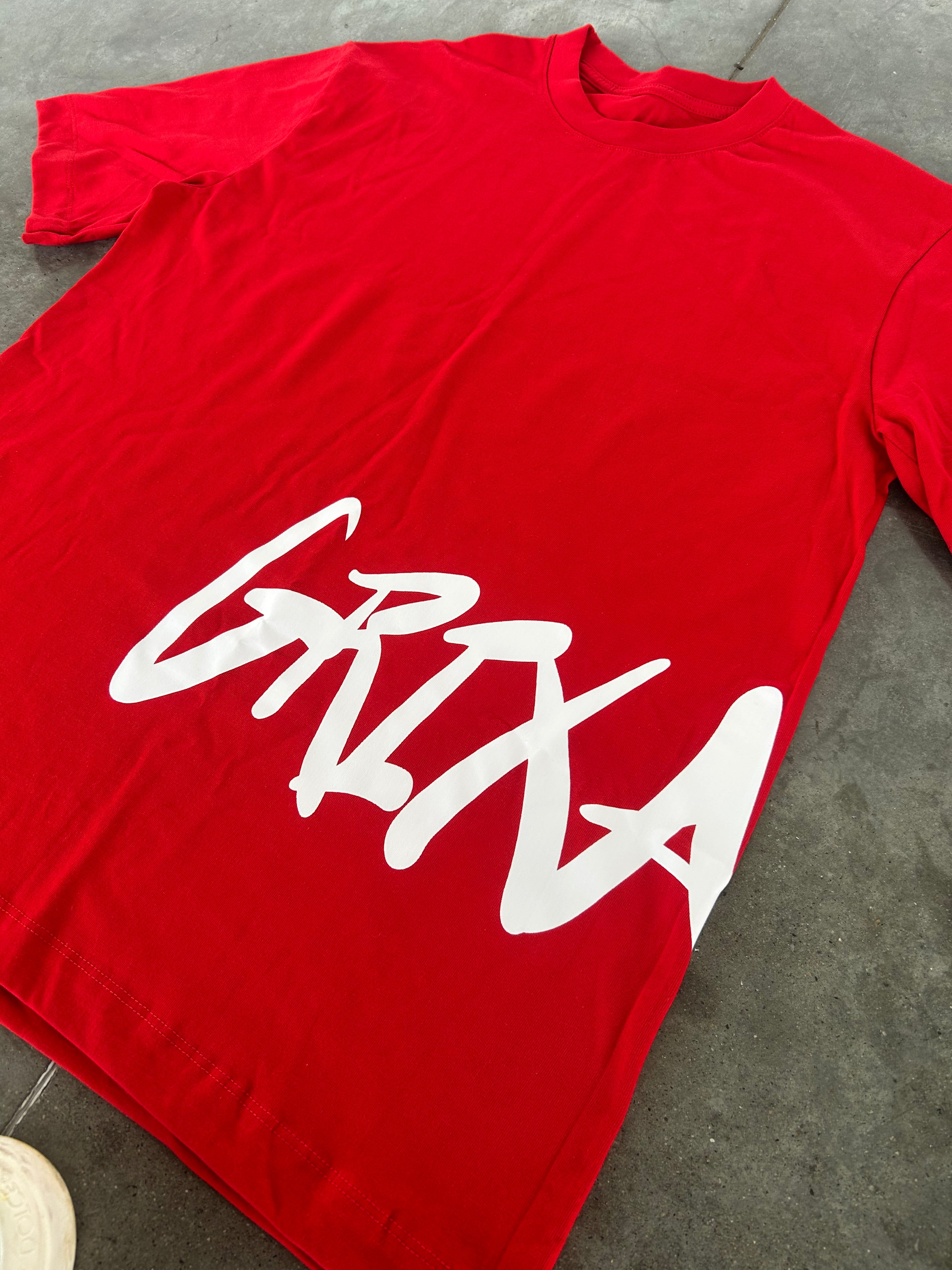 CAMISETA GRIXA ROJO