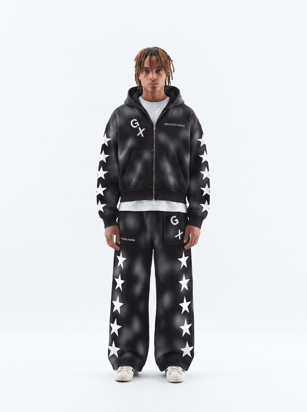 CONJUNTO 5 ESTRELLAS NEGRO