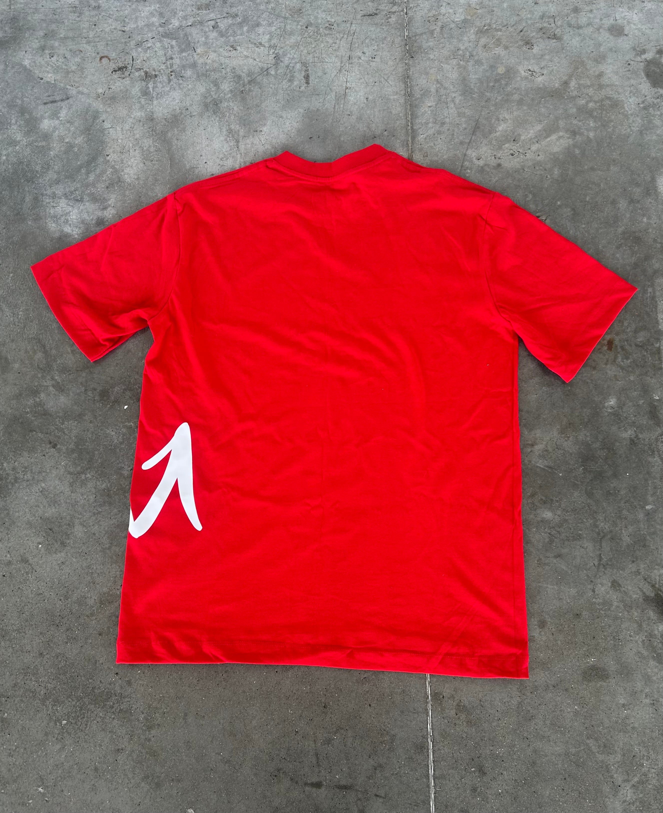 CAMISETA GRIXA ROJO