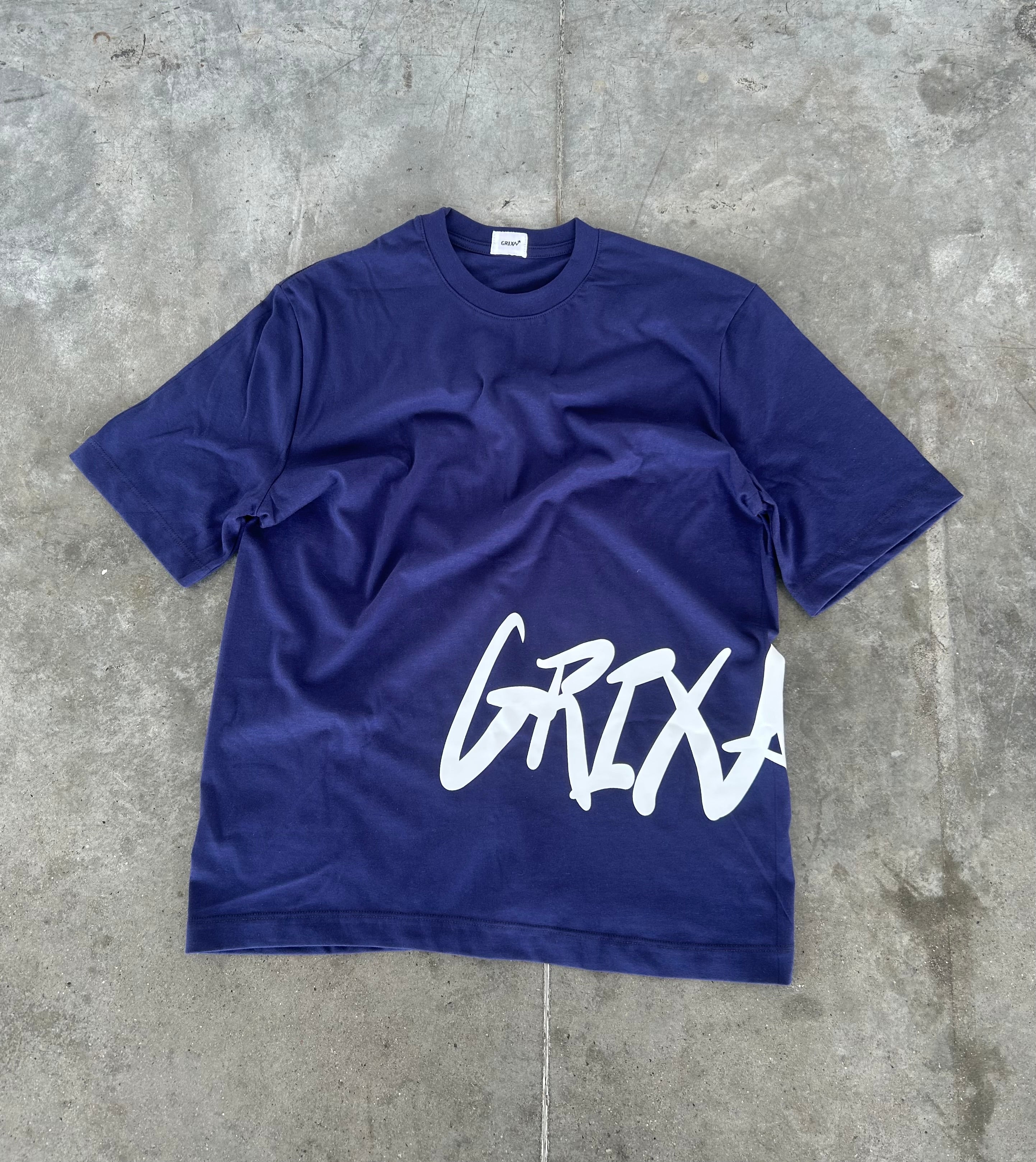 CAMISETA GRIXA AZUL OSCURO