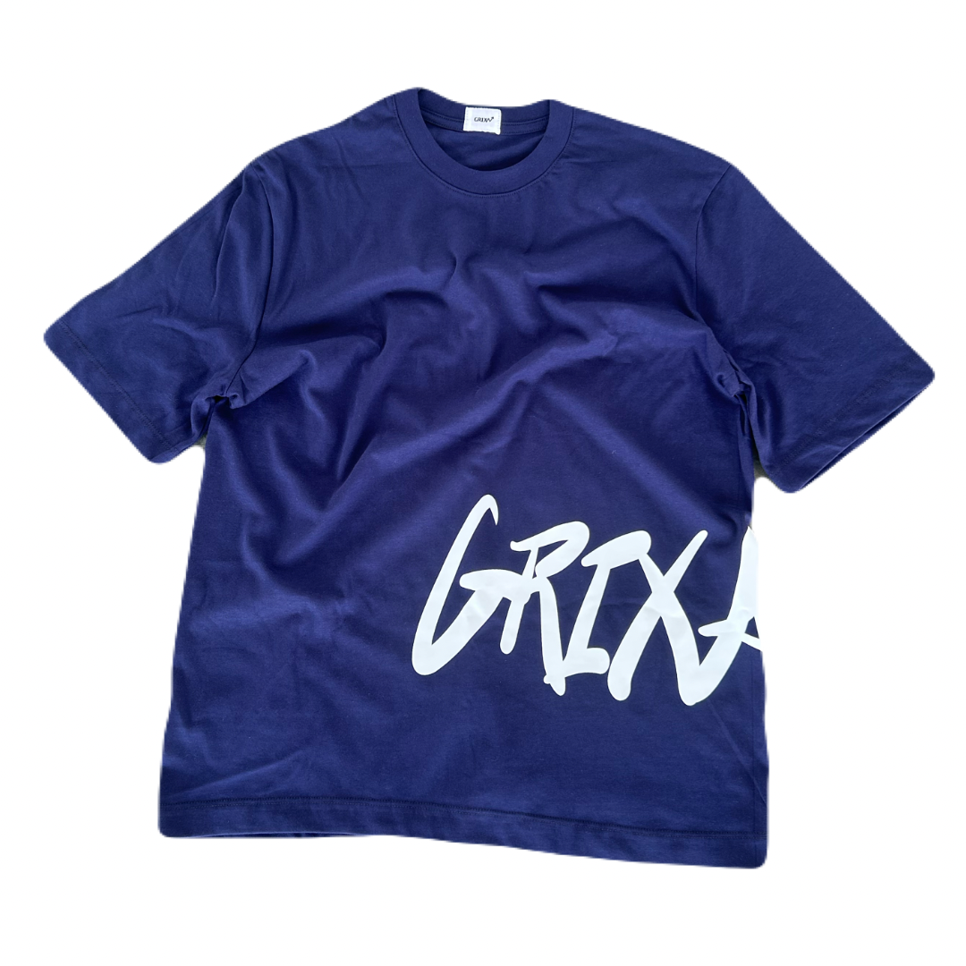 CAMISETA GRIXA AZUL OSCURO