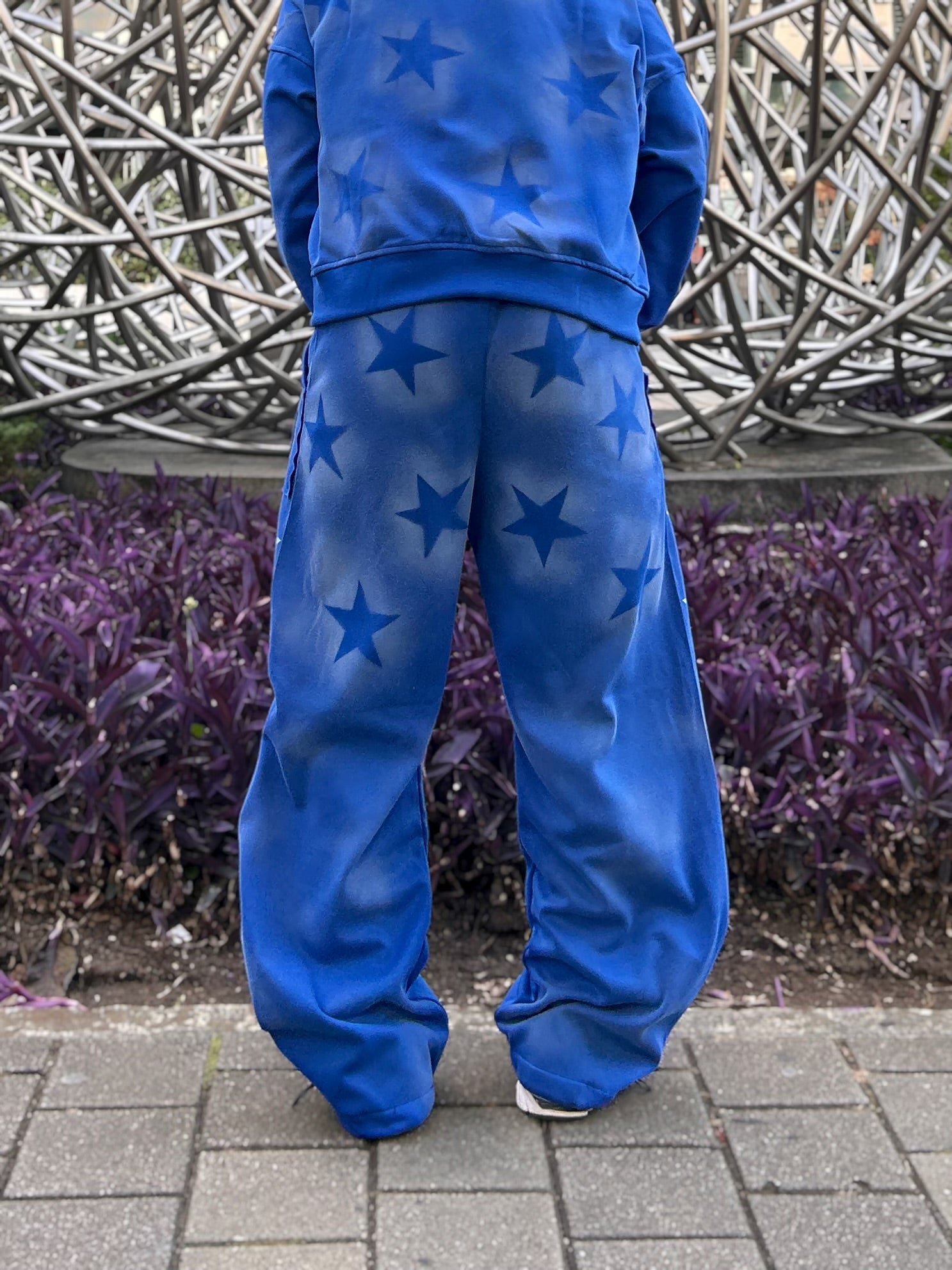 SUDADERA 5 STARS AZUL