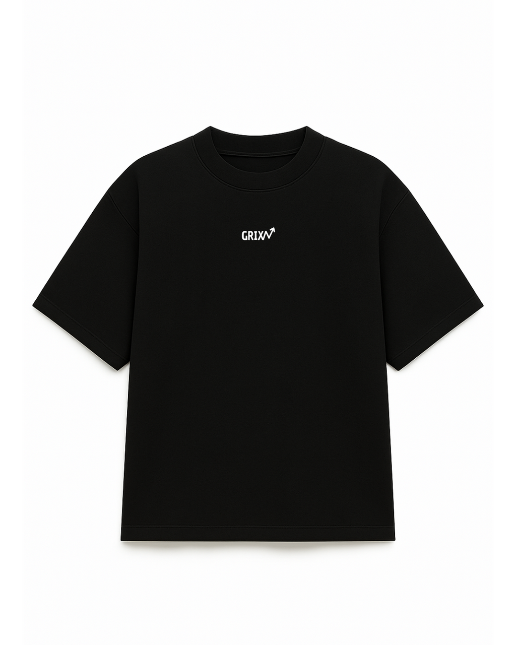 CAMISETA ESENCIAL NEGRA GX1.7