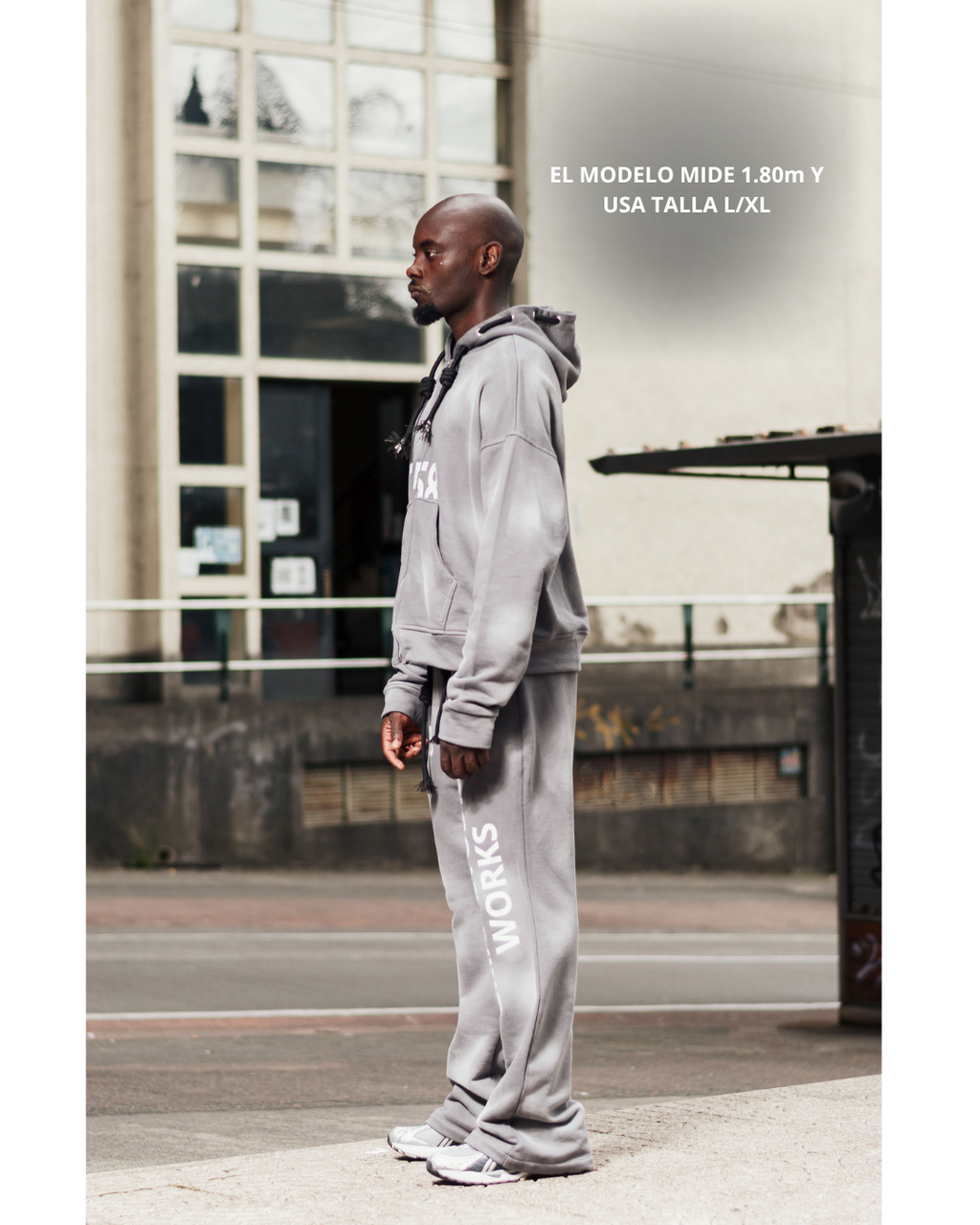 ZIP HOODIE 258 GRIS GX6.9