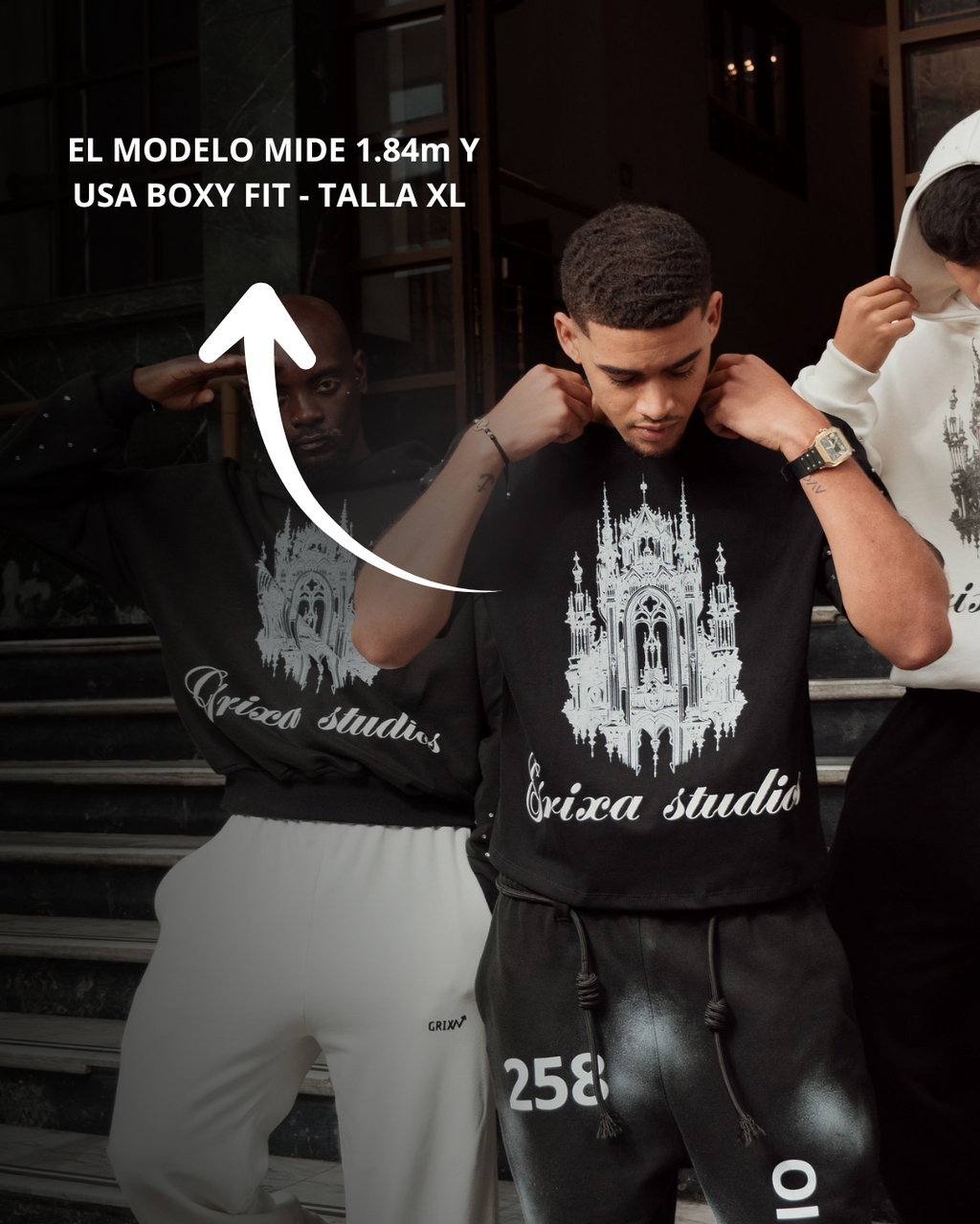 CASTLE T-SHIRT NEGRA GX1.14