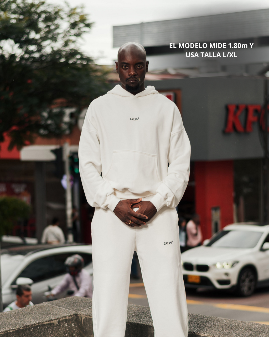 HOODIE BASIC BLANCO GX2.10