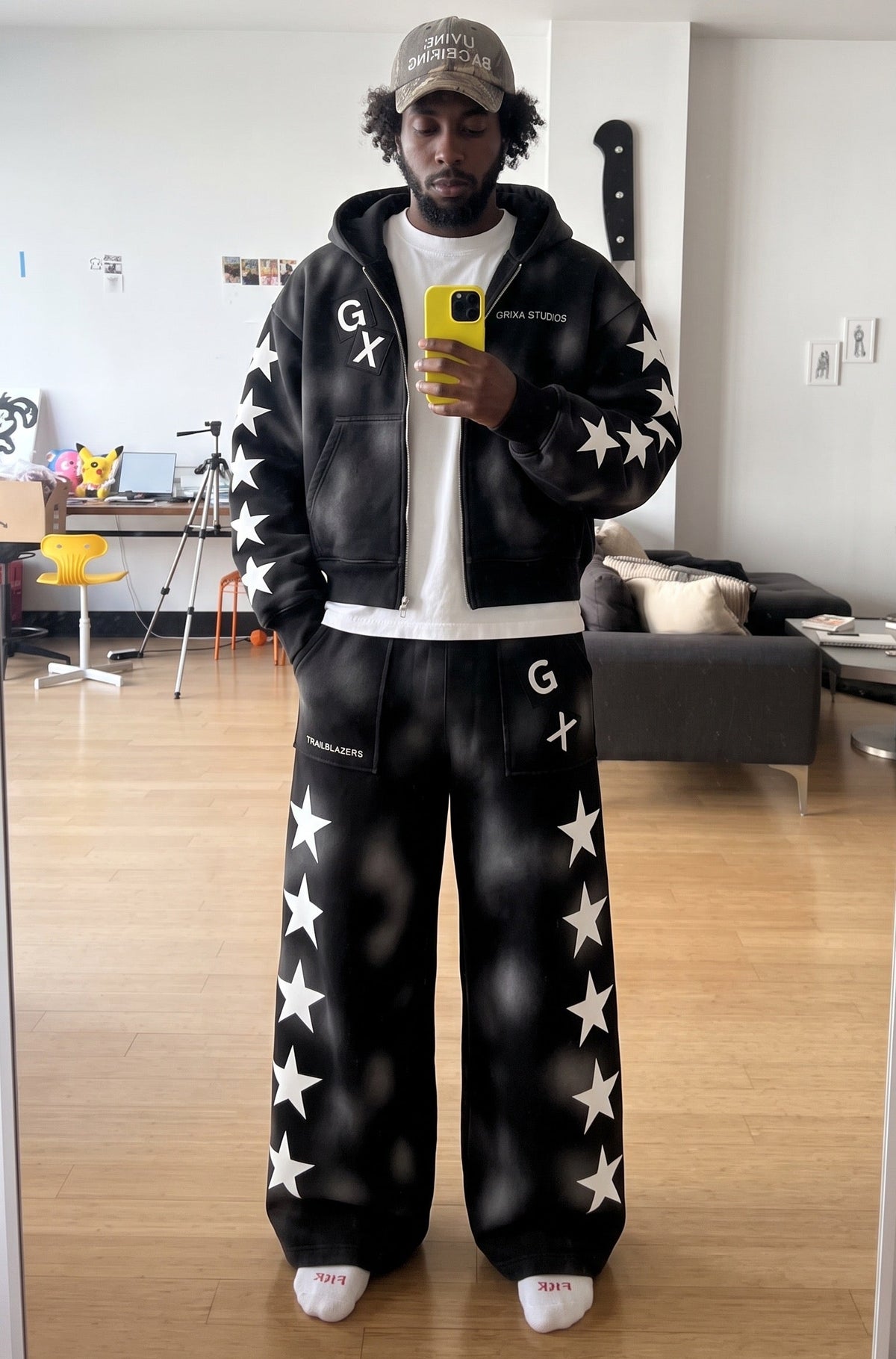 CONJUNTO 5 ESTRELLAS NEGRO