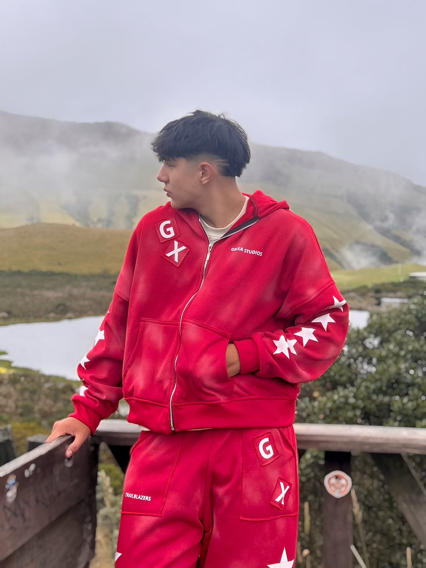 CHAQUETA 5 STARS ROJO