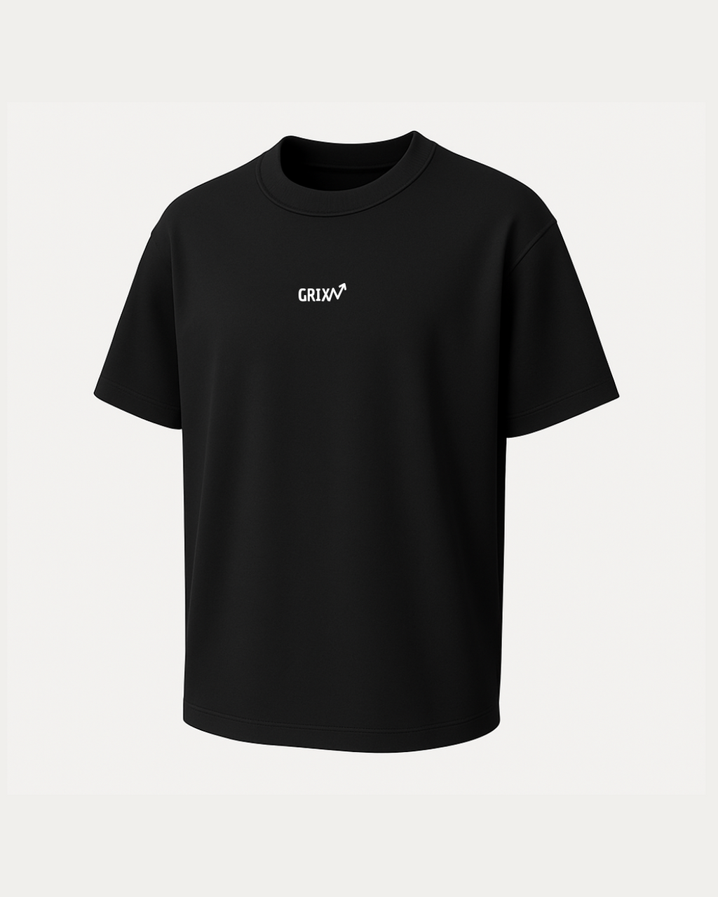 CAMISETA ESENCIAL NEGRA GX1.2