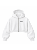 CHAQUETA CROPPED ESENCIAL MARFIL
