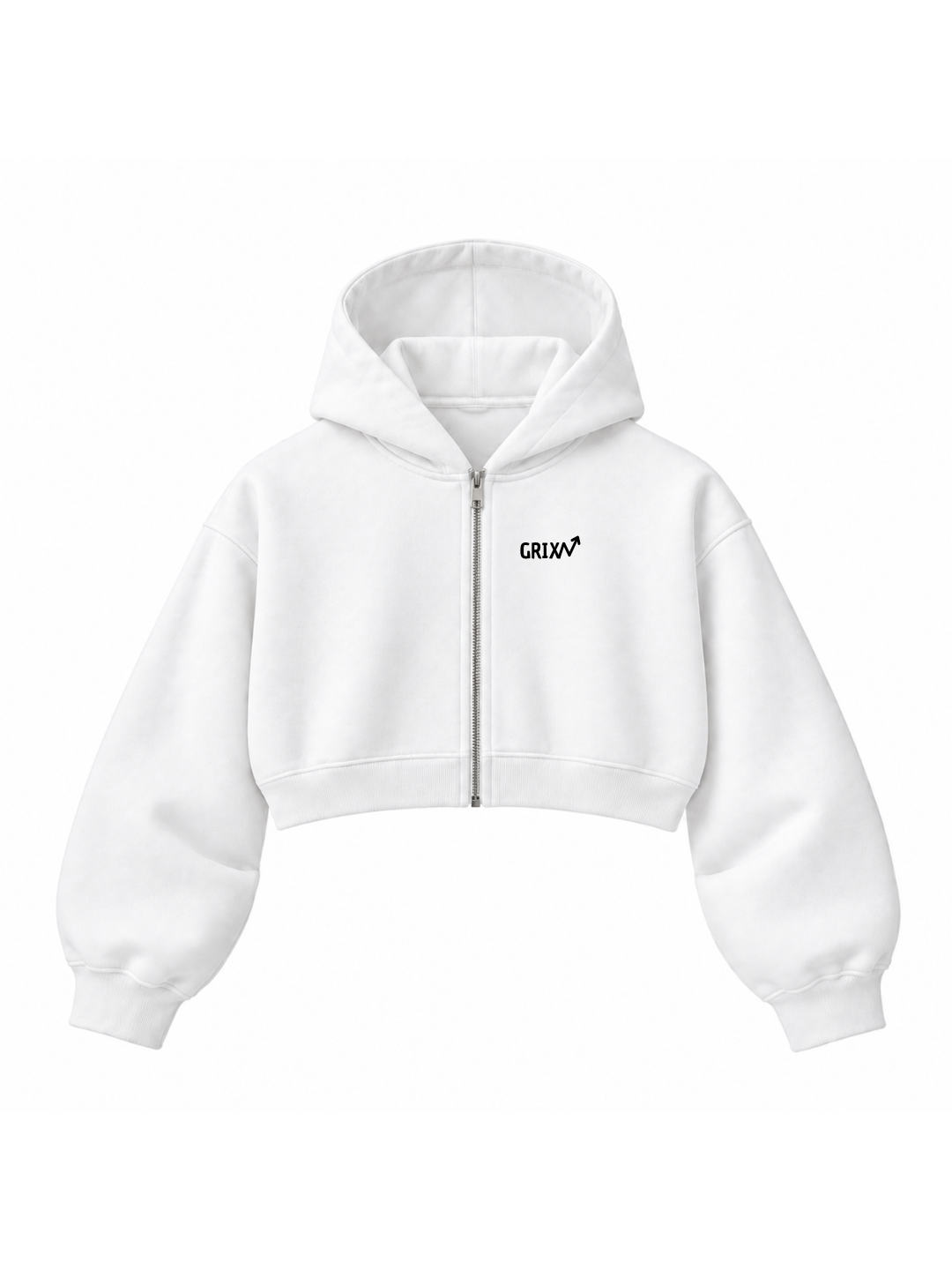 CHAQUETA CROPPED ESENCIAL MARFIL