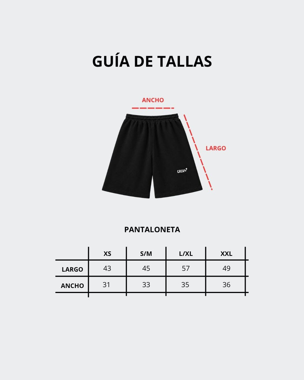 SHORT ESENCIAL NEGRO